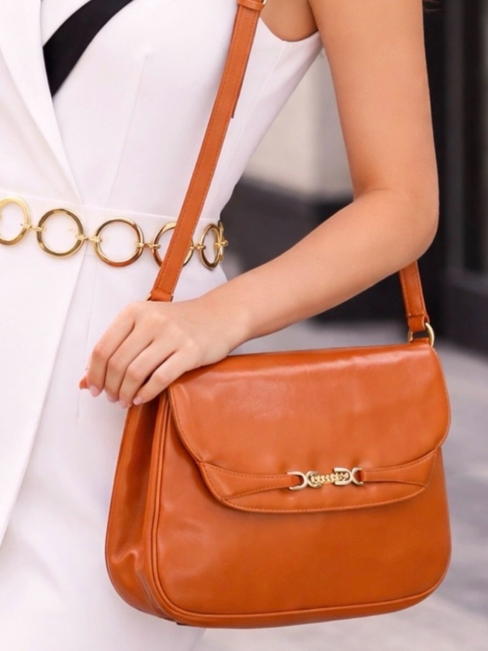 Morris Moskowitz Leather Bag